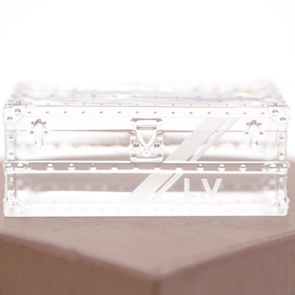 Louis Vuitton Crystal Trunk Paperweight 4 of 4