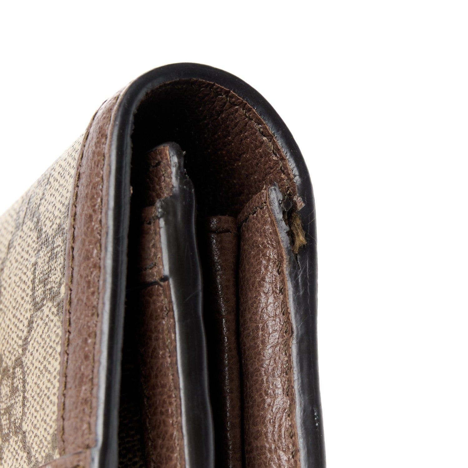 Gucci GG Supreme Monogram Web Ophidia Continental Wallet Brown 13 of 13