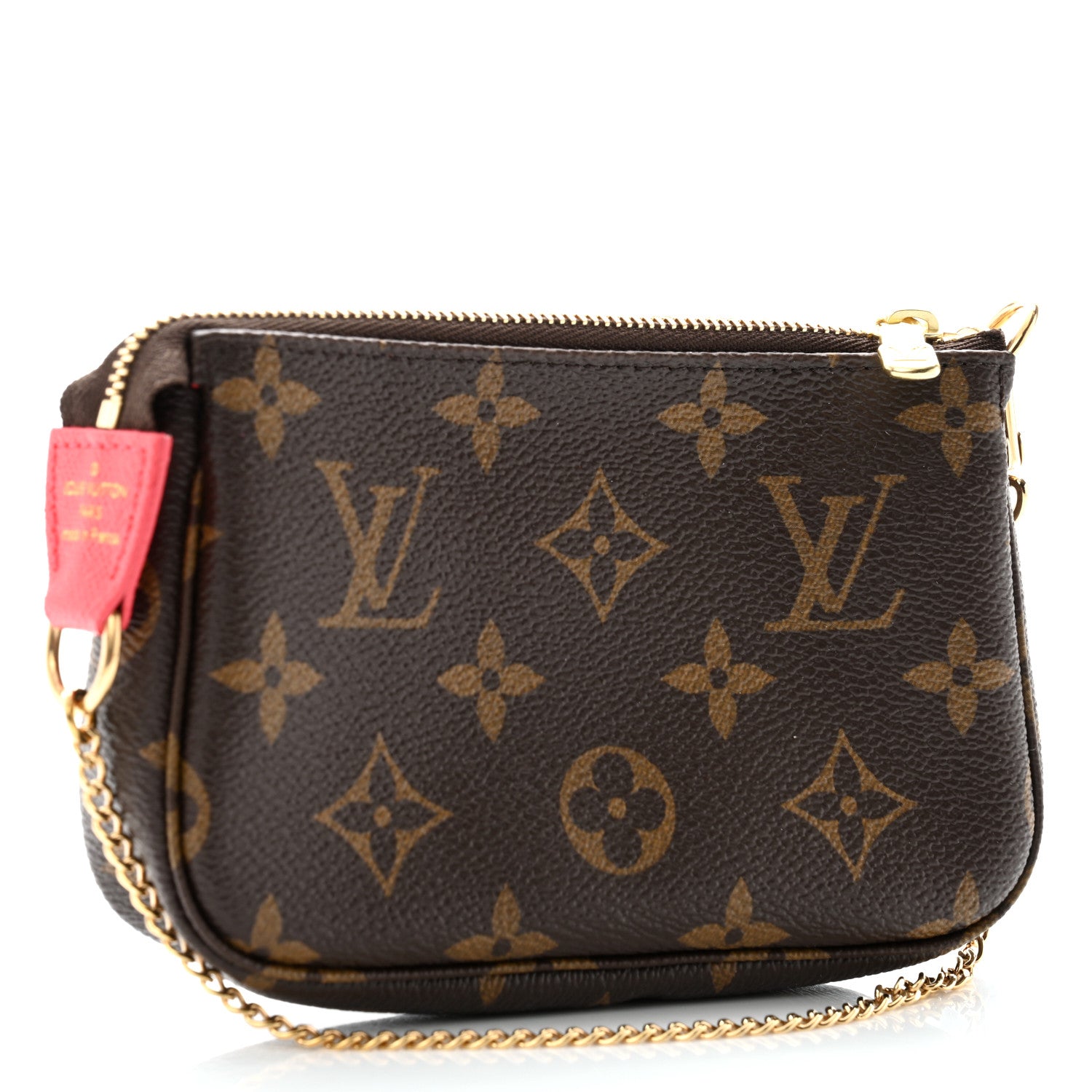 Louis Vuitton Monogram 2021 Christmas Animation London Mini Pochette Accessories Red 3 of 7
