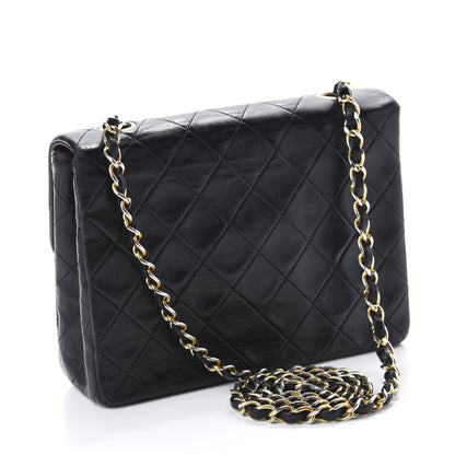 Chanel Lambskin Quilted Mini Square Flap Black 3 of 13