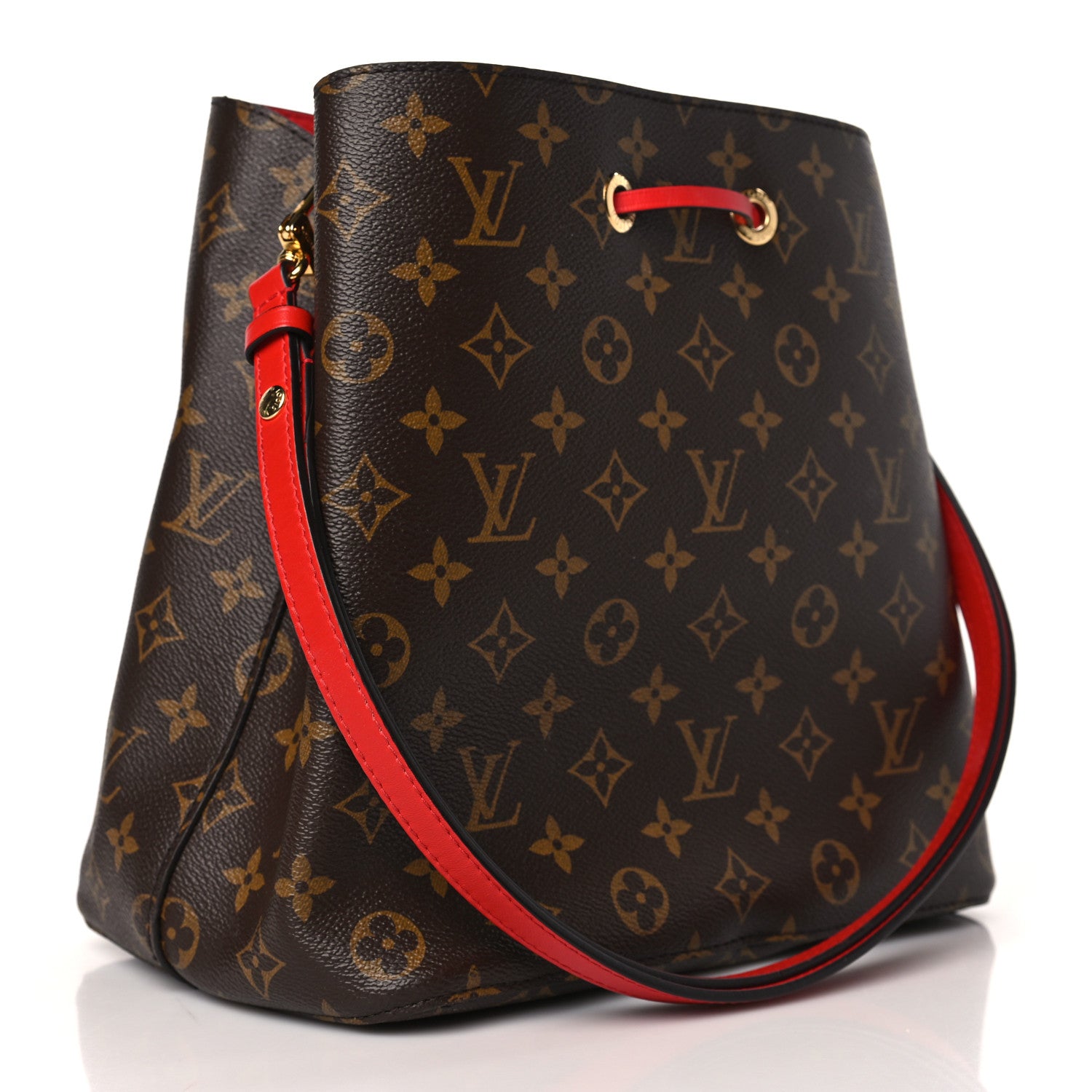 Louis Vuitton Monogram Neonoe MM Coquelicot 3 of 9