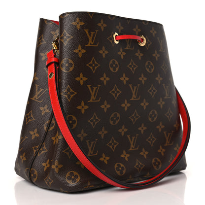 Louis Vuitton Monogram Neonoe MM Coquelicot 3 of 9