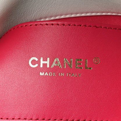 Chanel Lambskin Plexiglass Quilted Coco Love Mini Flap White 9 of 19