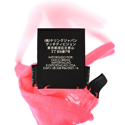 Gucci Lace Gloves 7.5 Pink 4 of 5