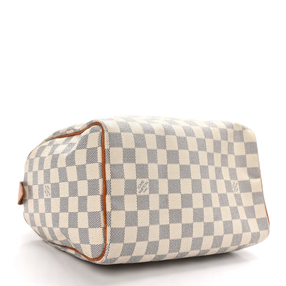 Louis Vuitton LOUIS VUITTON Damier Azur Speedy 25 4 of 14