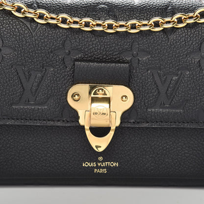 Louis Vuitton Empreinte Vavin Chain Wallet Black 9 of 10