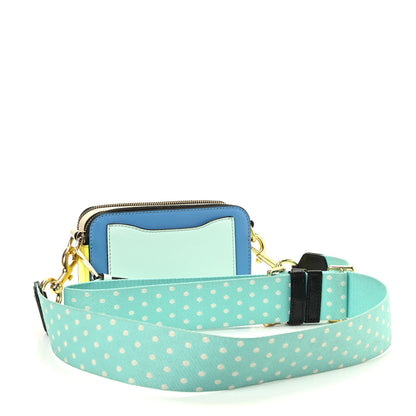 Marc Jacobs Saffiano Small Snapshot Camera Bag Aquaria Multi 3 of 10