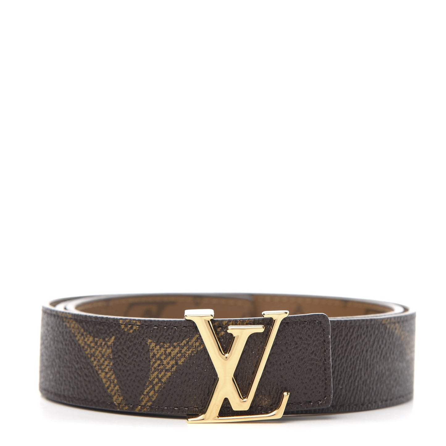 Giant Monogram 30mm LV Iconic Reversible Belt 85 34