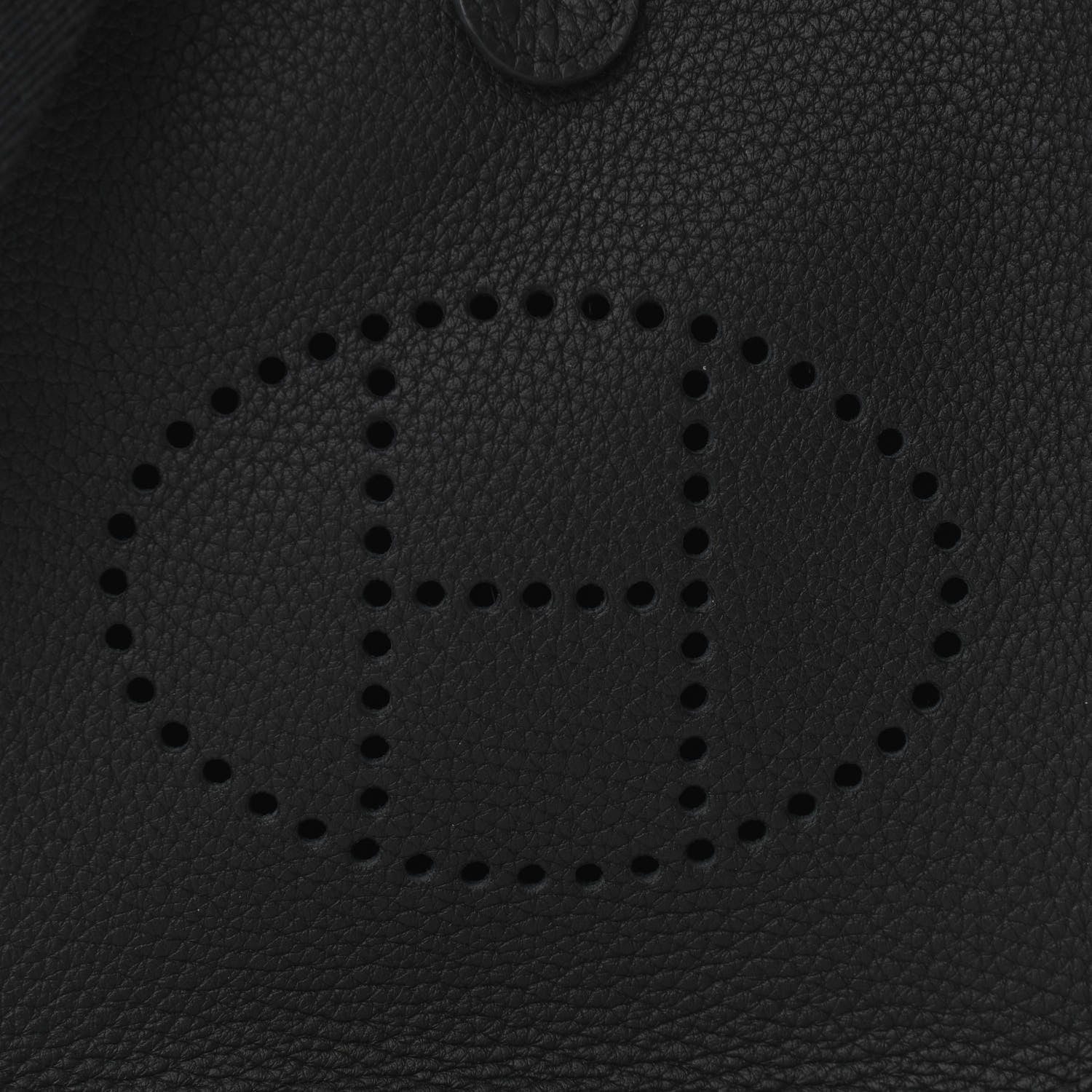 Hermes Taurillon Clemence Evelyne TPM Black 8 of 11