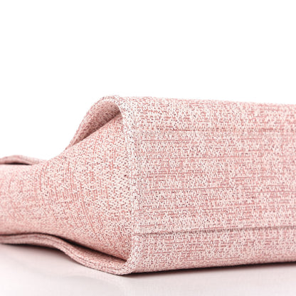Chanel Lurex Boucle Small Deauville Tote Pink 6 of 10