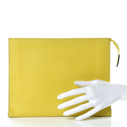 Louis Vuitton Epi Toiletry Pouch 26 Pistache 2 of 6