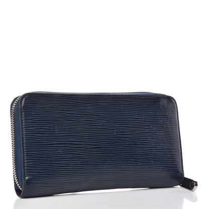 Louis Vuitton Epi Zippy Wallet Indigo 3 of 12