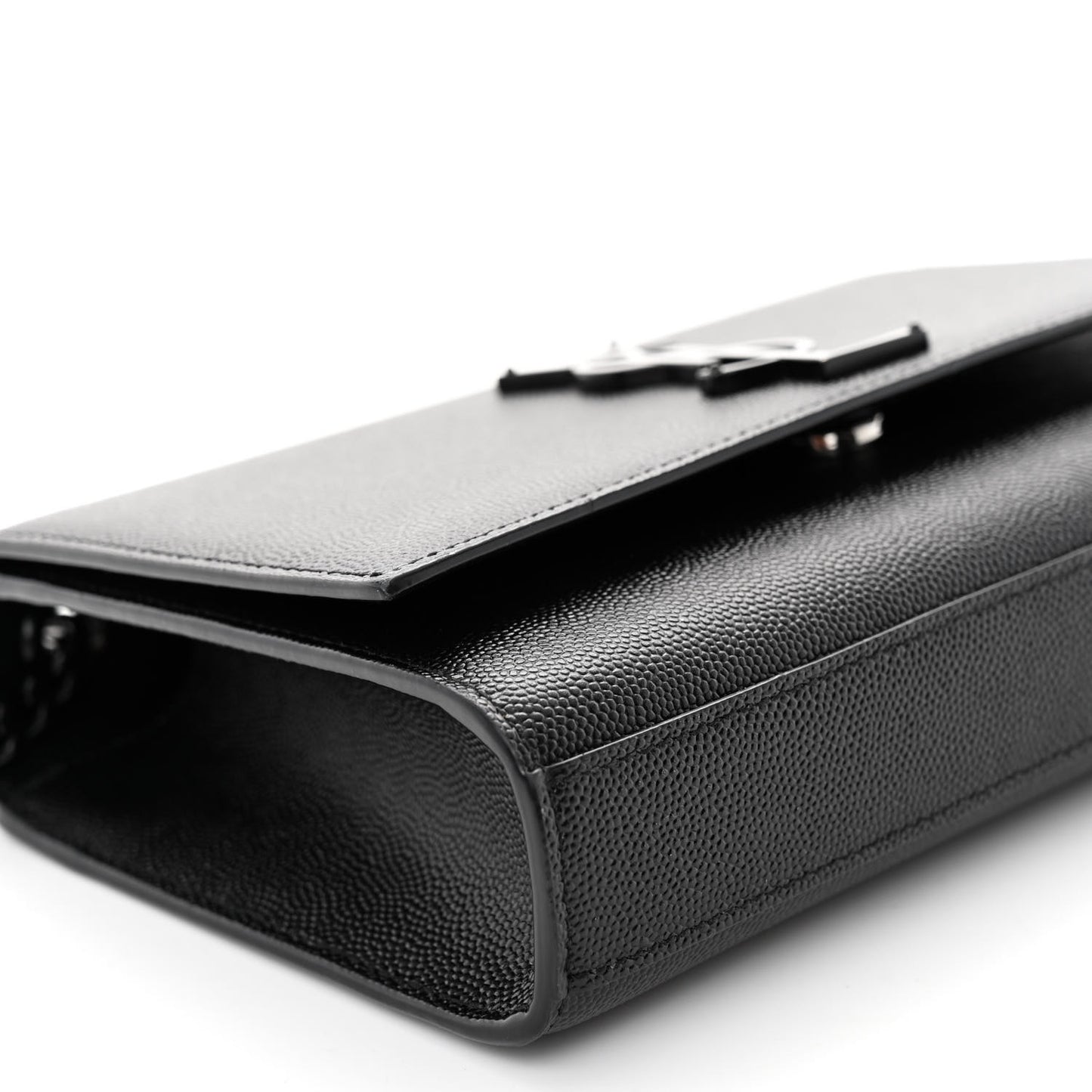 Grain De Poudre Small Monogram Monochrome Kate Satchel Black