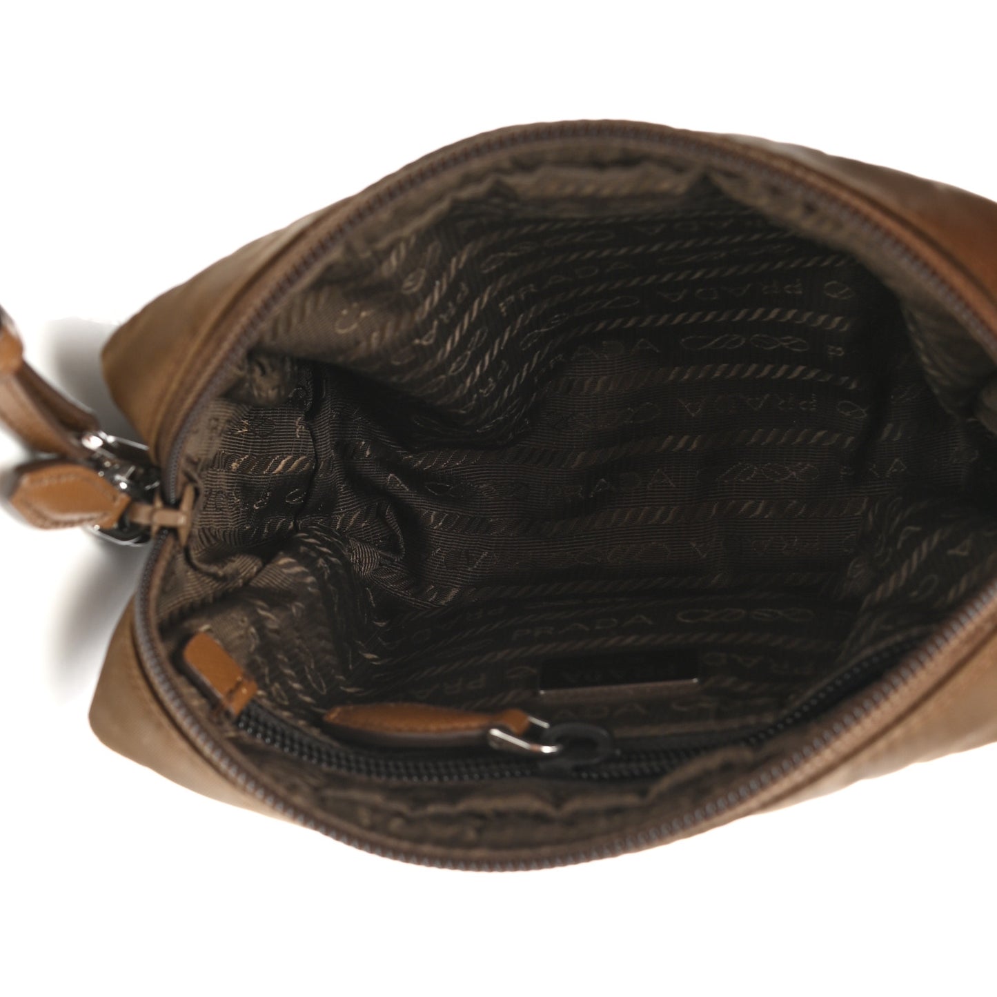 Nylon Vela Cosmetic Pouch Cacao