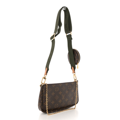 Louis Vuitton Monogram Multi Pochette Accessories Kaki 3 of 10