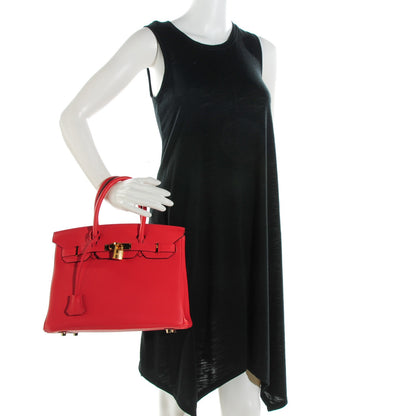 Hermes Togo Birkin 30 Geranium 2 of 21