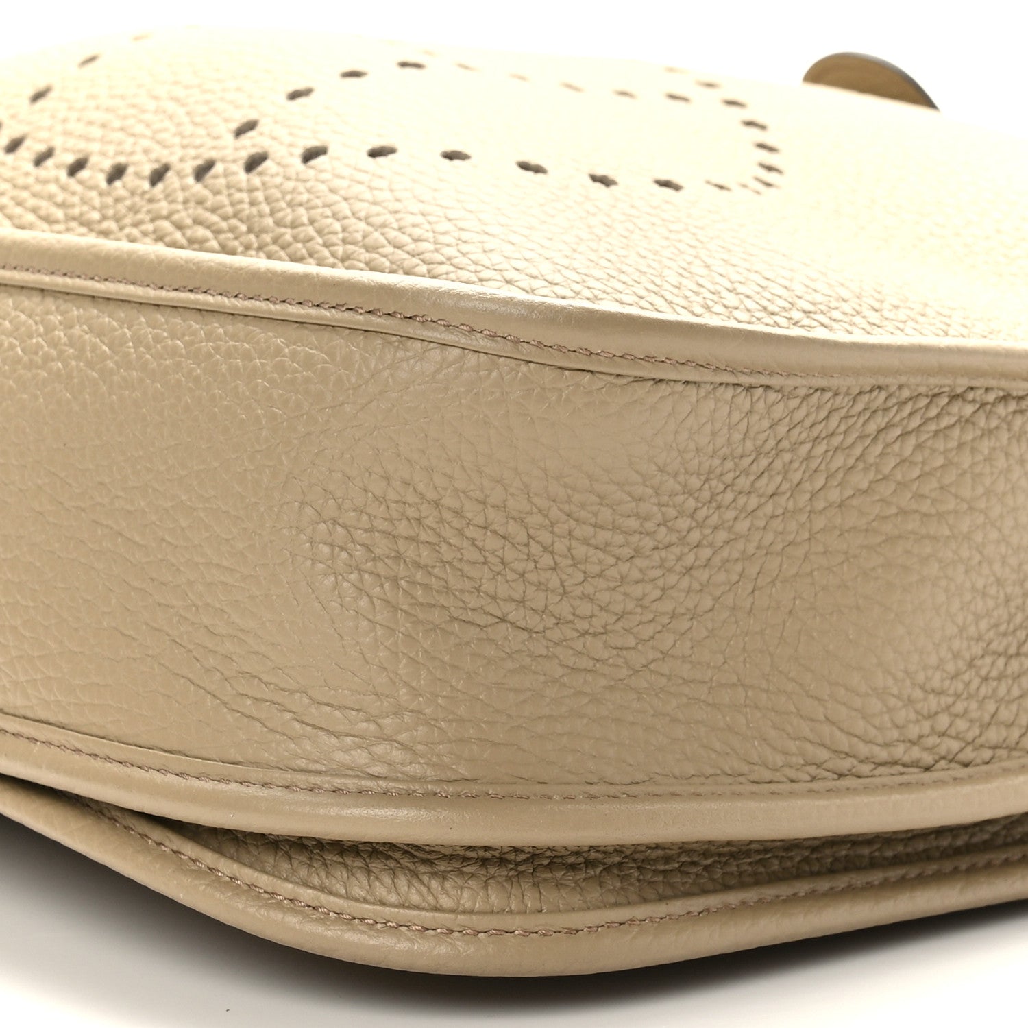 Hermes Taurillon Clemence Evelyne III PM Beige Marfa 8 of 10