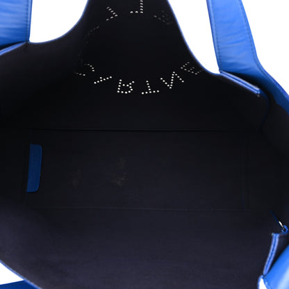 Stella McCartney Eco Alter Nappa East West Perforated Tote Jewel Blue 6 of 12