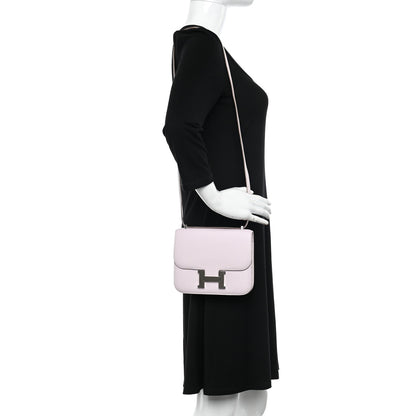 Hermes Chevre Mysore Constance 18 Mauve Pale 2 of 12