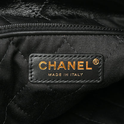 Chanel Shiny Calfskin Quilted Chanel 22 Black 7 of 11