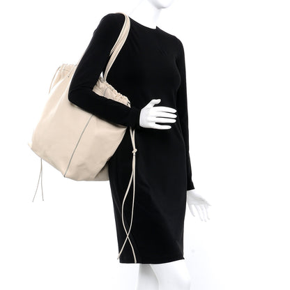 Celine Smooth Calfskin Large Coulisse Cabas Chalk 2 of 7