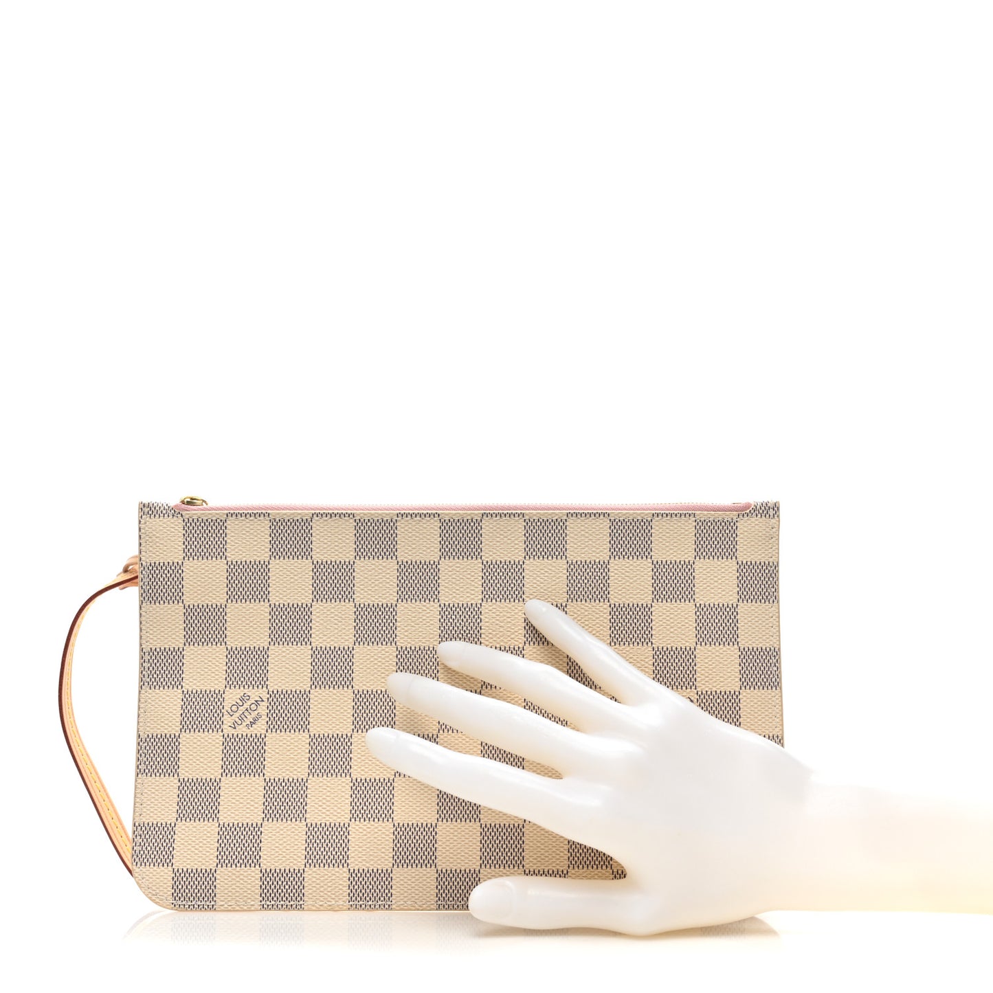 Damier Azur Neverfull MM GM Pochette Rose Ballerine