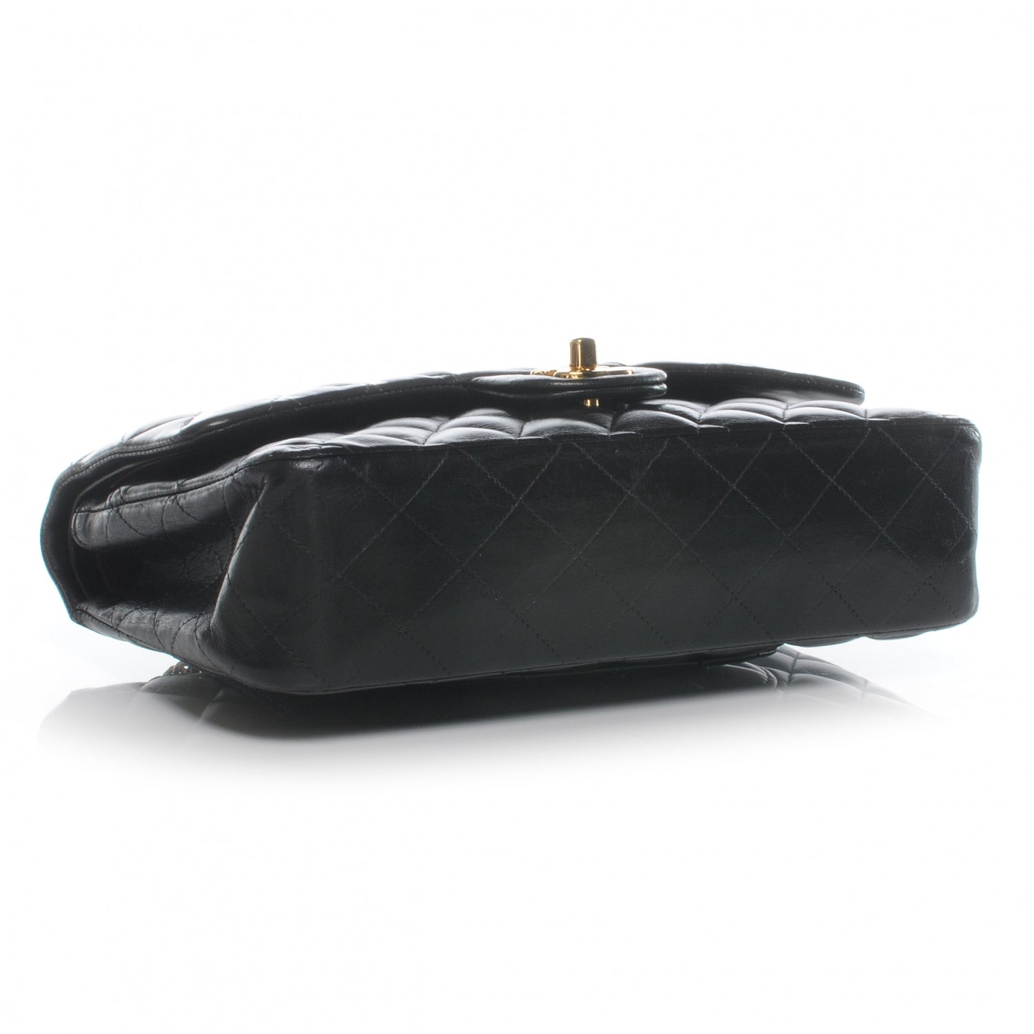 Chanel Lambskin Medium Double Flap Black 4 of 7