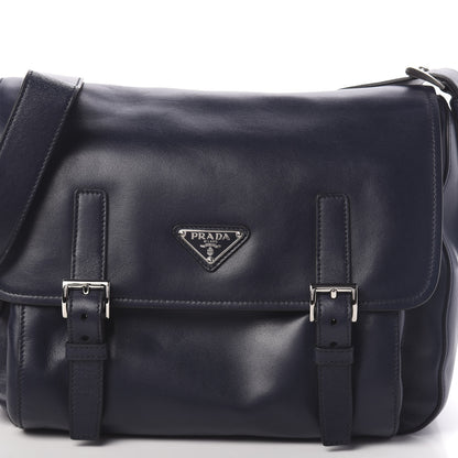 Prada Soft Calf Messenger Bag Baltico 8 of 10