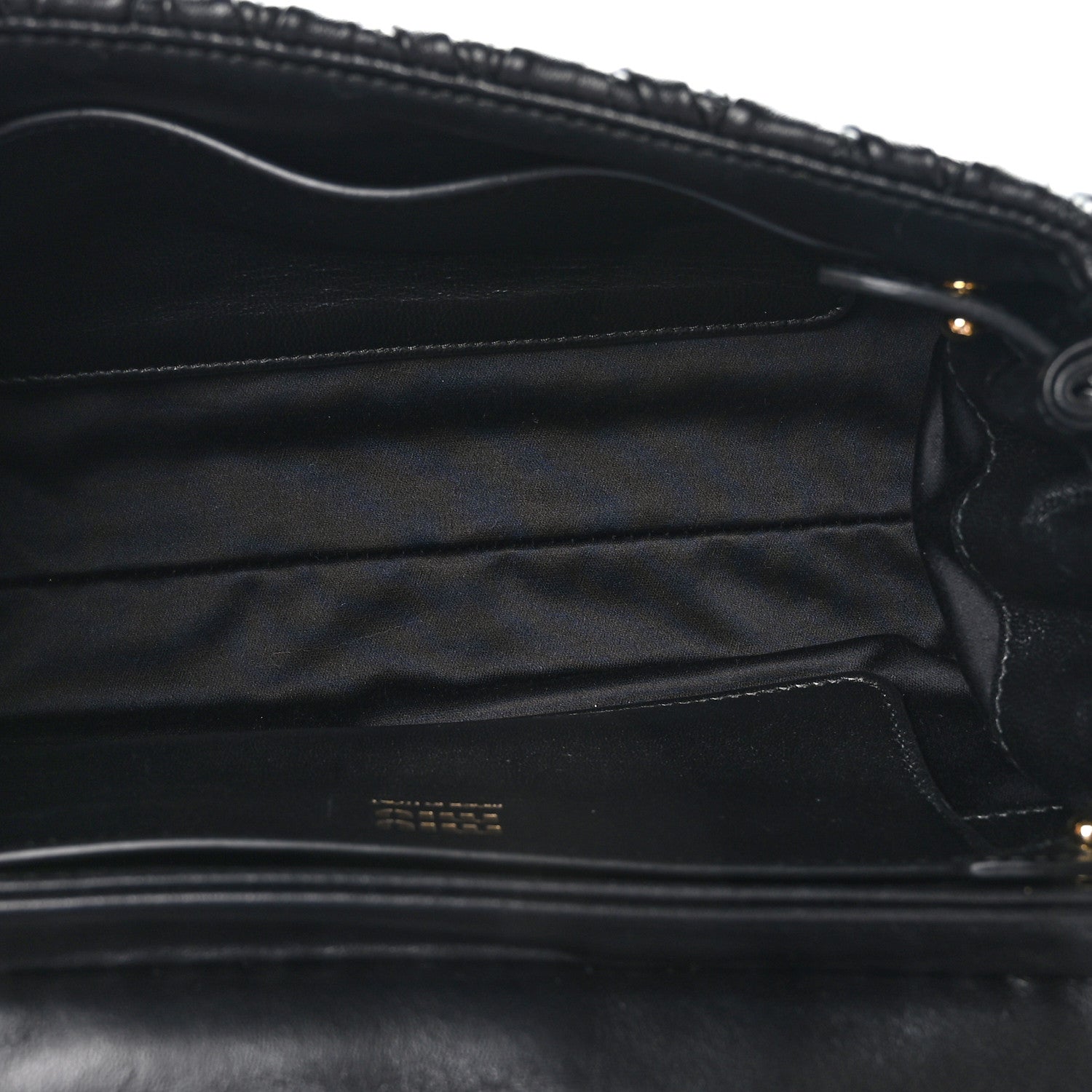Miu Miu Nappa Matelasse Shoulder Bag Black 5 of 9