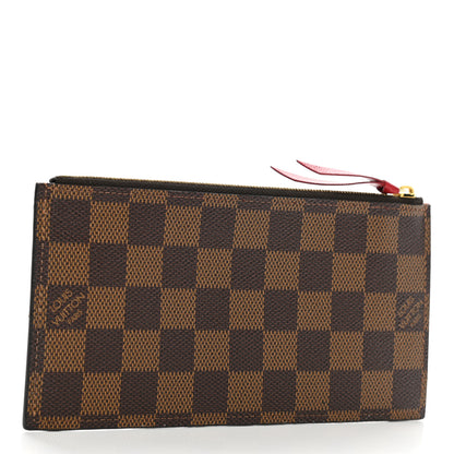 Louis Vuitton Damier Ebene Felicie Chain Wallet Zippered Insert 3 of 6