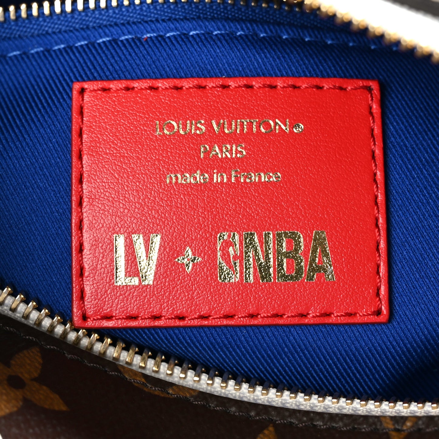 X NBA Monogram Cloakroom Dopp Kit