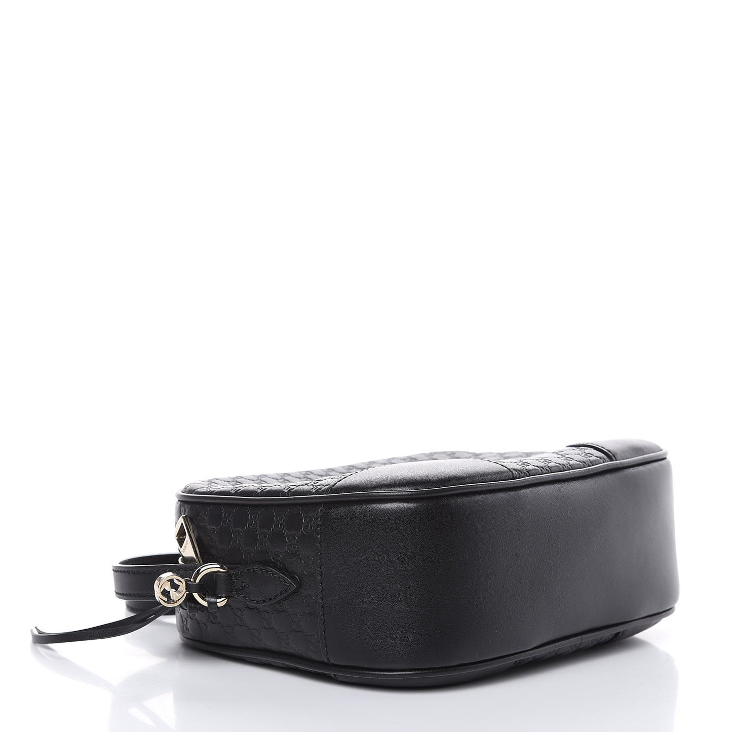 Microguccissima Mini Bree Messenger Bag Black