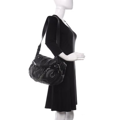 Gucci Guccissima Medium Icon Bit Boston Black 2 of 12