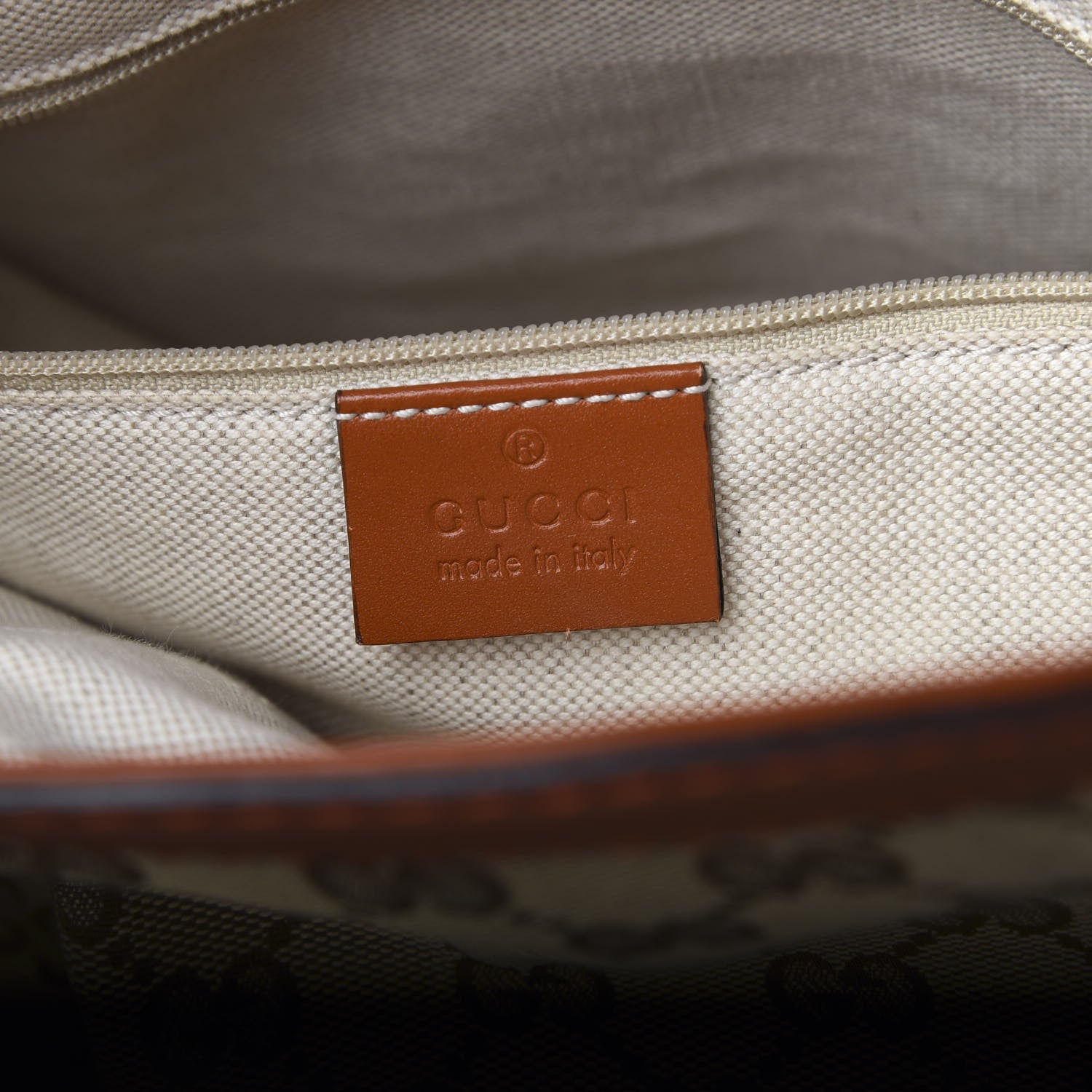 Gucci Monogram Medium Sukey Tote Orange 6 of 16