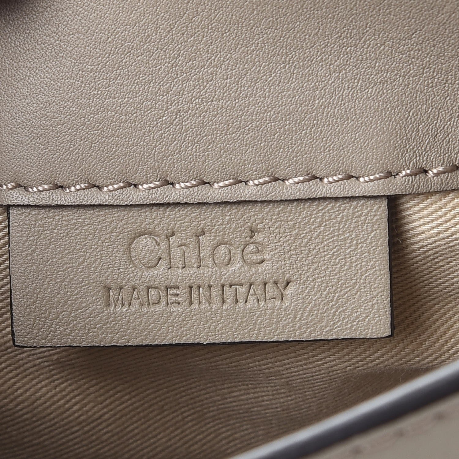 Chloe Suede Calfskin Mini Faye Backpack Motty Grey 6 of 7