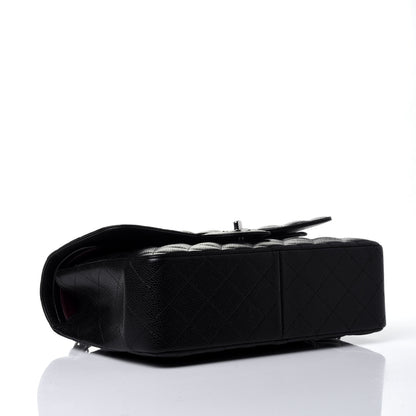 Chanel Caviar Quilted Jumbo Double Flap Black 3 of 4