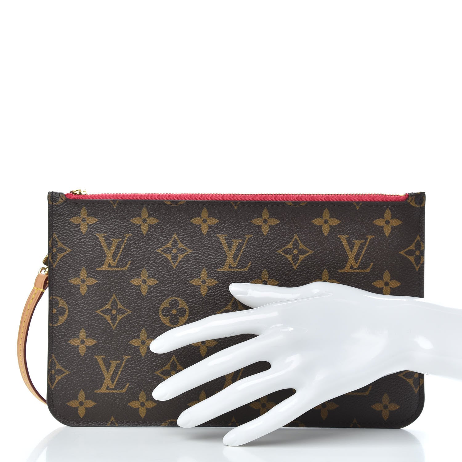 Louis Vuitton Monogram Neverfull MM GM Pochette Pivoine 2 of 6