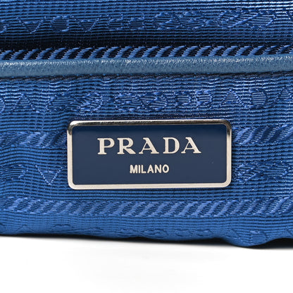 Prada Tessuto Nylon Saffiano Messenger Bag Baltico 6 of 10