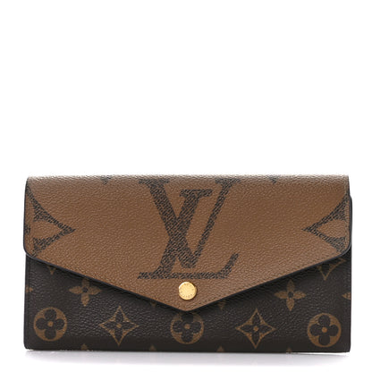 Louis Vuitton Reverse Monogram Giant Sarah Wallet 1 of 11