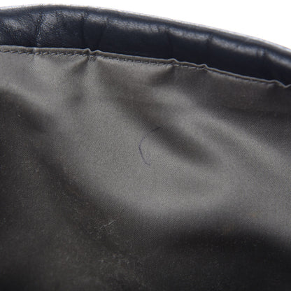Chanel Lambskin Quilted Padded Envelope Flap Black 9 of 12