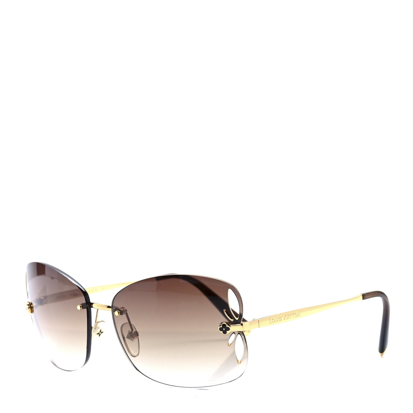 Lily Sunglasses Z0371U Brown Glitter