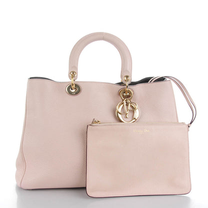 Christian Dior Bullcalf Large Diorissimo Tote Rose Poudre 3 of 8