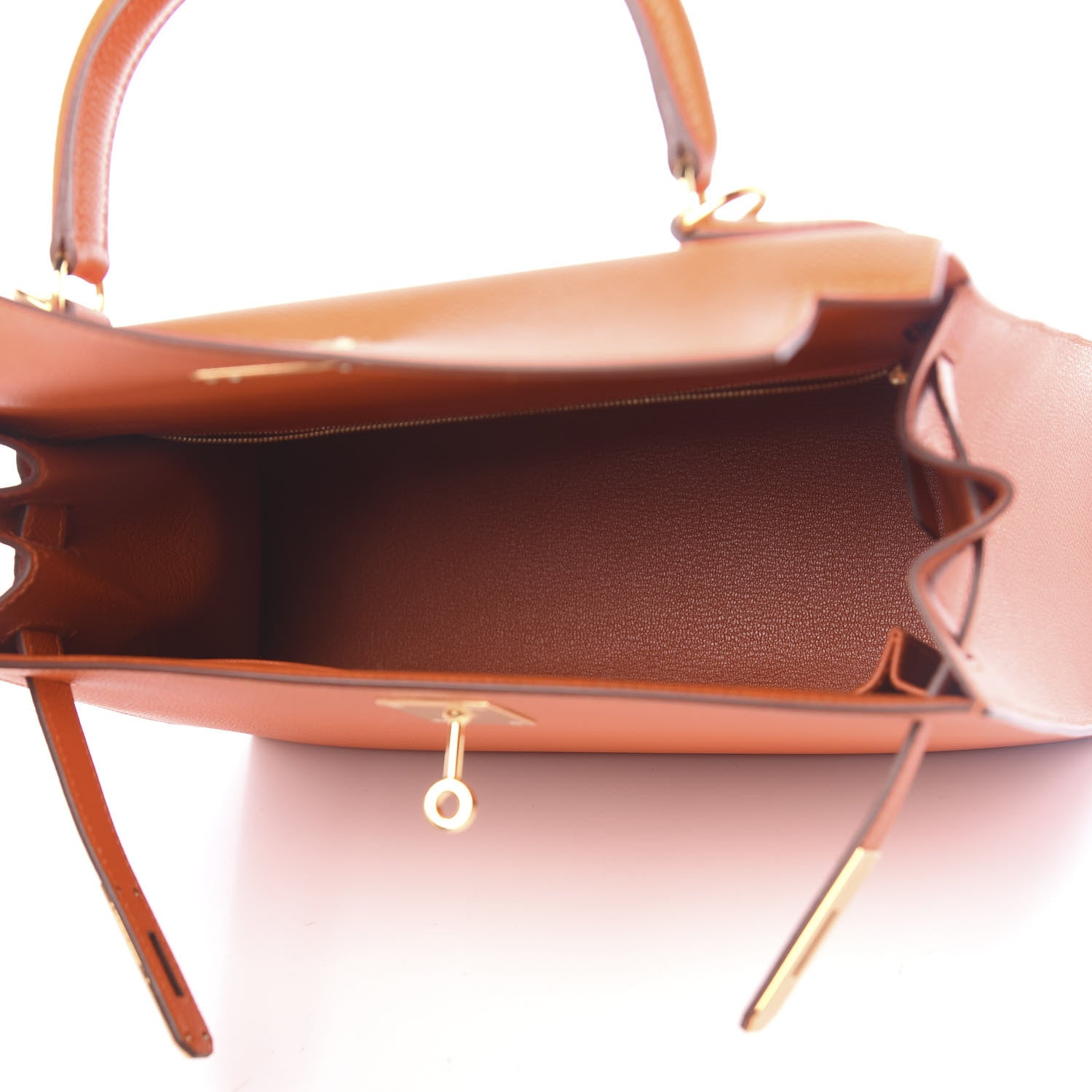 Hermes Epsom Kelly Sellier 28 Orange 5 of 11