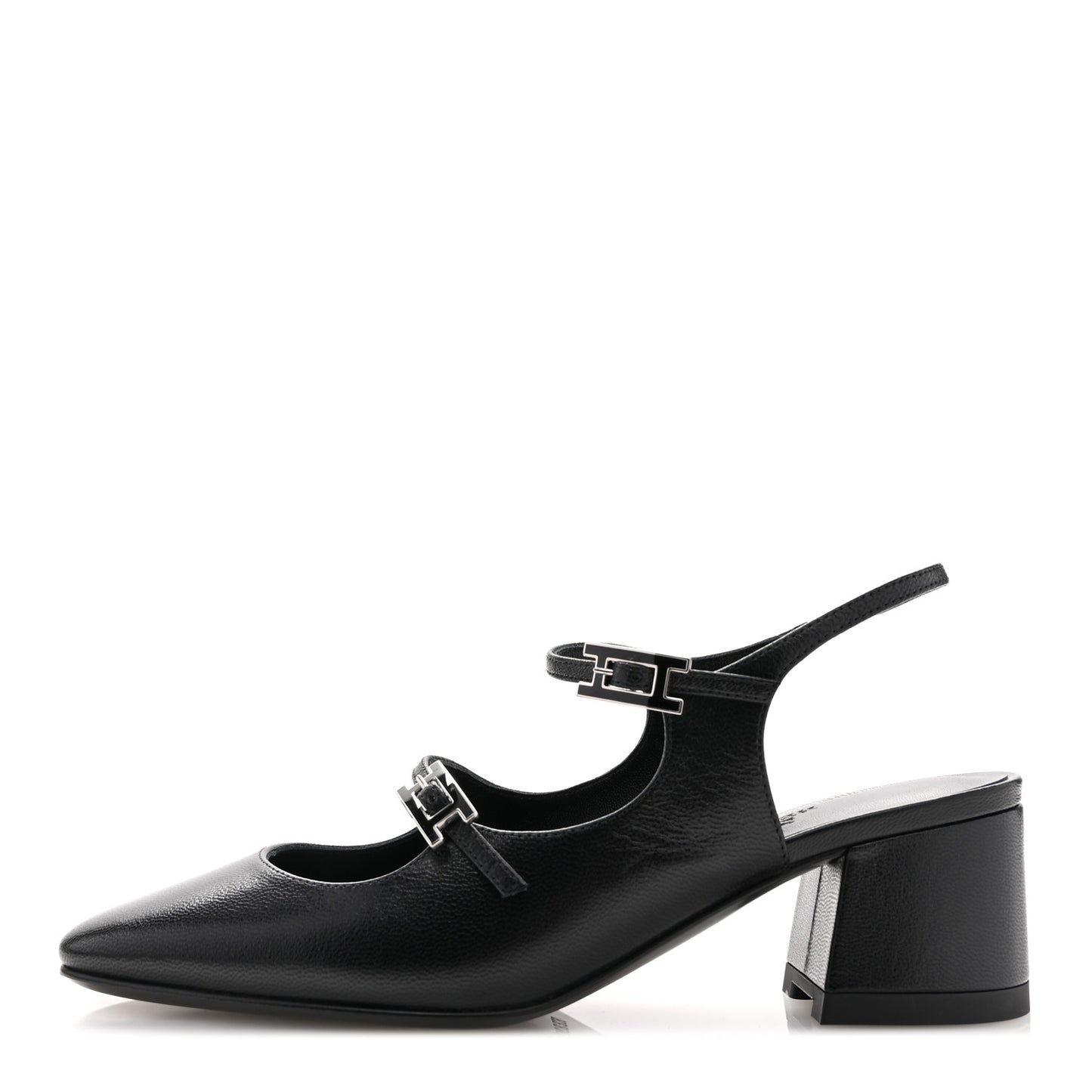 Goatskin Jackie 50 Pumps 35 Black
