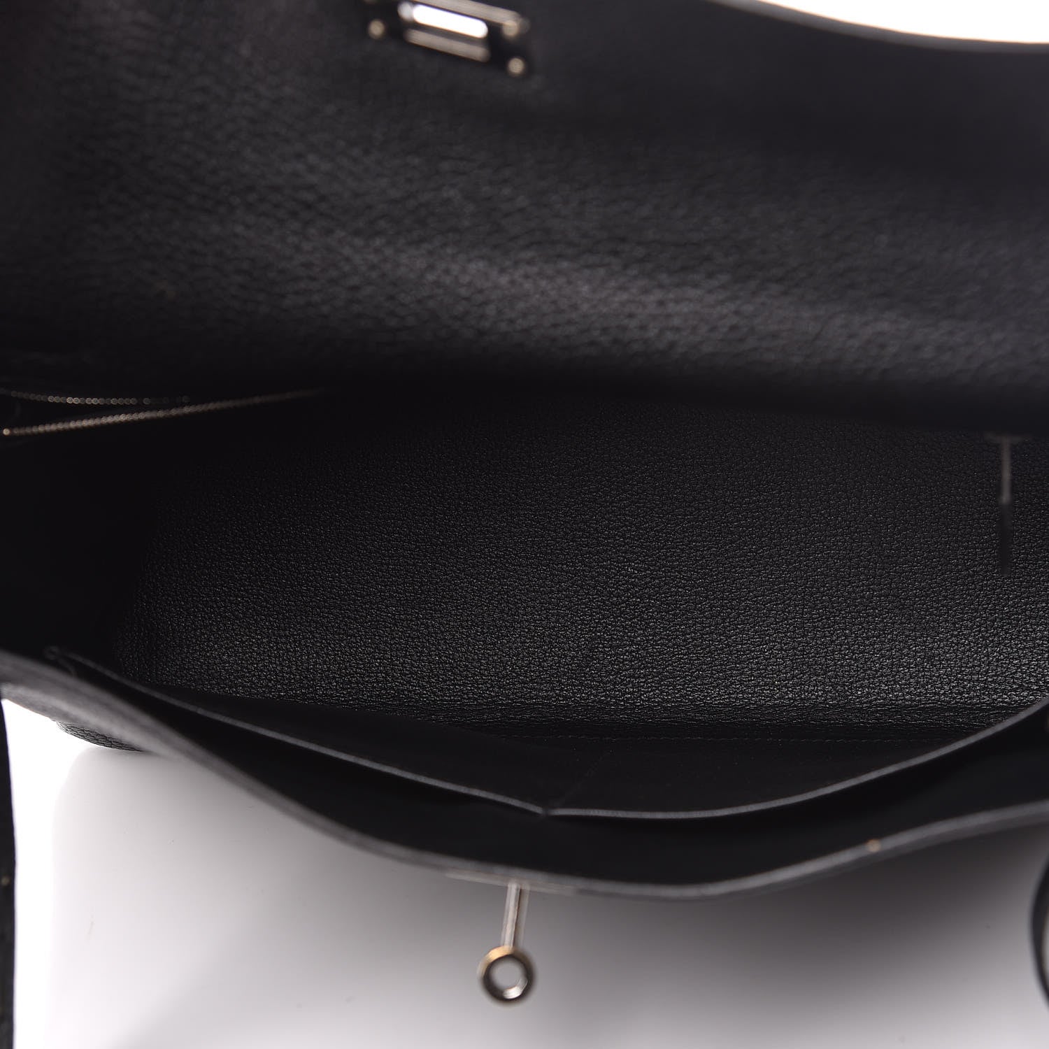 Hermes Togo Kelly Retourne 32 Black 7 of 16