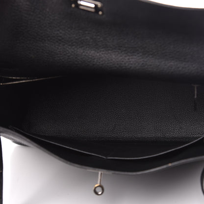 Hermes Togo Kelly Retourne 32 Black 7 of 16