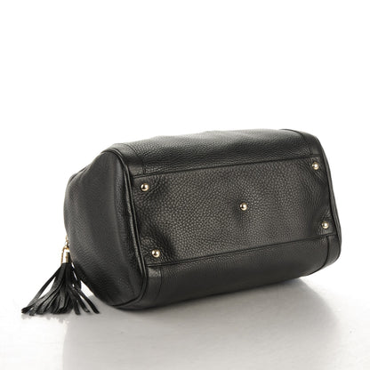 Gucci Pebbled Calfskin Medium Soho Boston Black 4 of 7