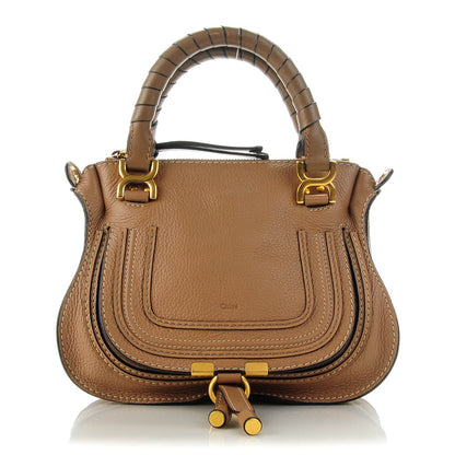 Chloe Calfskin Mini Marcie Satchel Nut 1 of 9