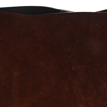 Mansur Gavriel Suede Everyday Cabas Tote Chocolate 10 of 10