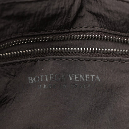 Bottega Veneta Paper Calfskin Maxi Intreccio Cassette Crossbody Bag Brown Multicolor 6 of 12